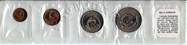 набор монет СССР 1964 (аверс), американский вариант